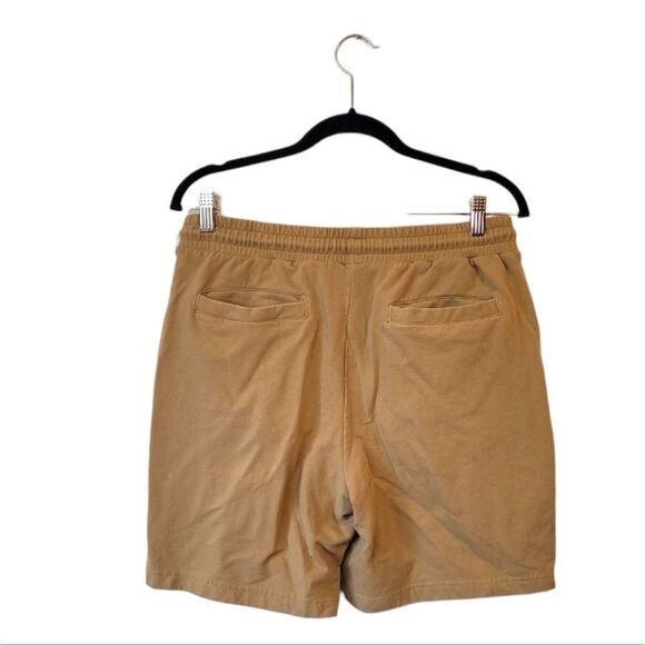 Richer Poorer Men's Mustard Yellow Jersey Knit Shorts Size M - Picture 2 of 6